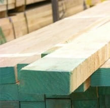 Pino Dimensionado Verde 1 X 4 X 3,20 M