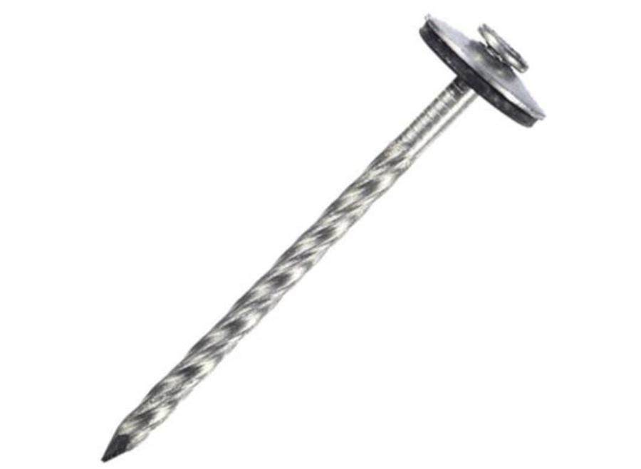 Clavo Techo 2 1/2"" Doble Sello - Bolsa 100 Unidades