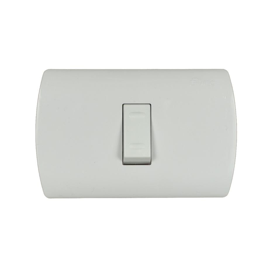 Interruptor Conmutador 9/24 Aris Pro 250V-16A Mec Blanco