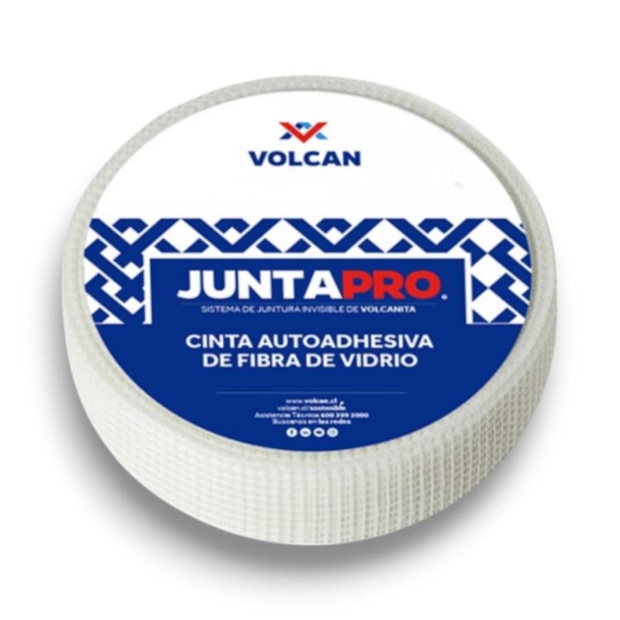 Cinta Adhesiva Fibra De Vidrio Vulcan JuntaPro 5x450 Cm
