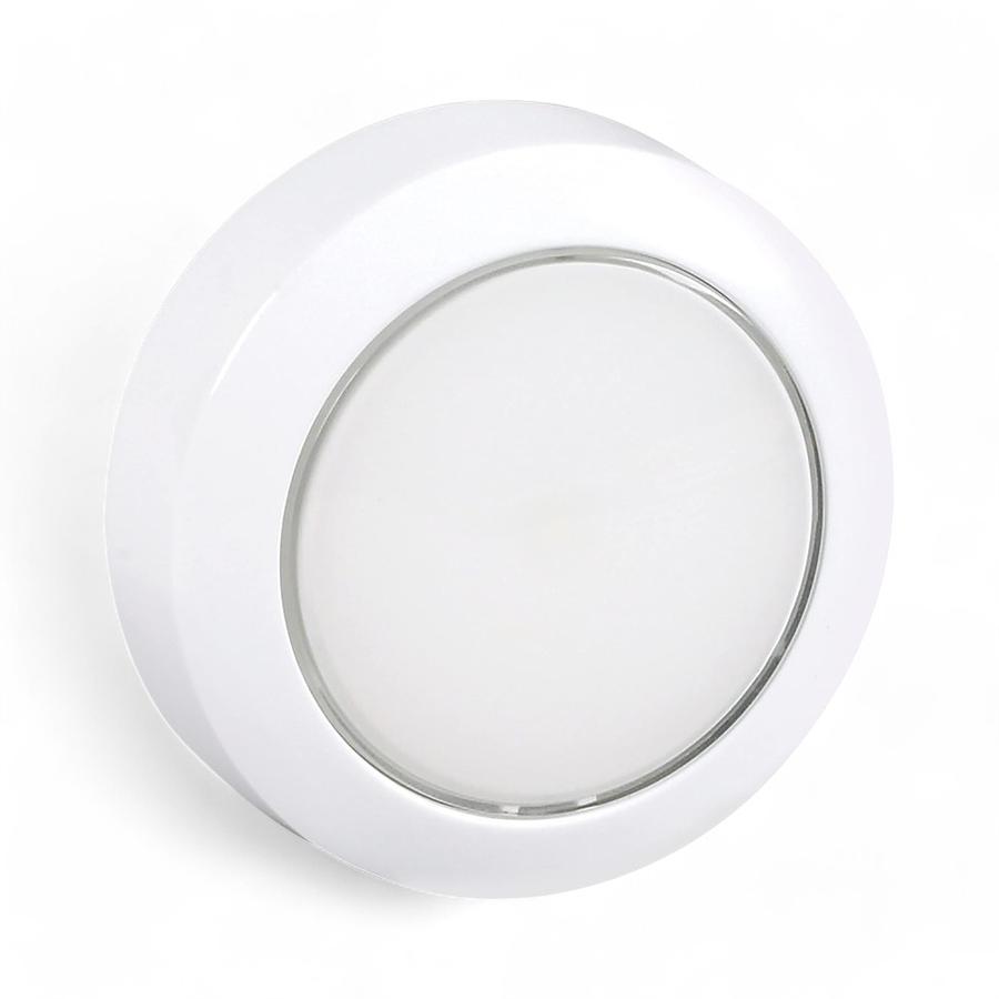Luz De Toque LED Eveready Push On Blanco