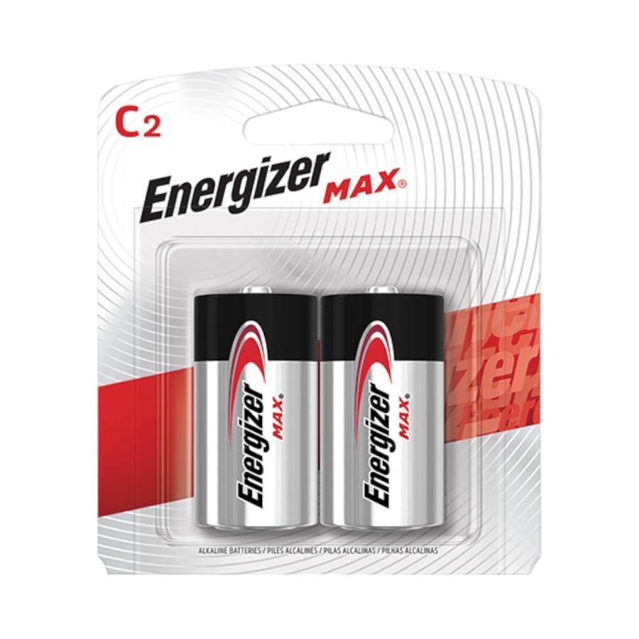 Blister 2 Pilas Alcalinas Energizer Max Tipo C