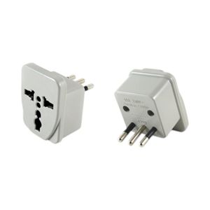 Adaptador Multinorma Rema 10A Blanco con Obturador