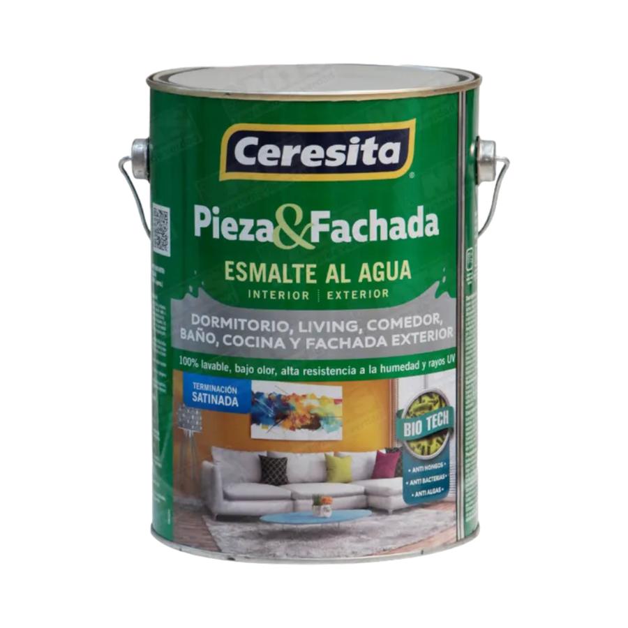 Esmalte Al Agua Pieza Y Fachada Base Fuerte Gl Ceresita