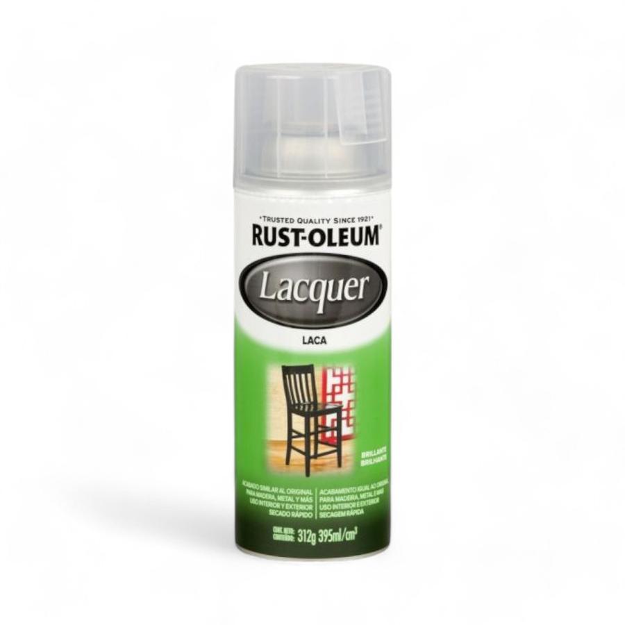 Spray Rust Oleum Laca Transparente Brillante 312 Gr