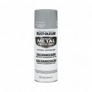 Spray Rust Oleum Metal Protection Galvanizado Gris Mate