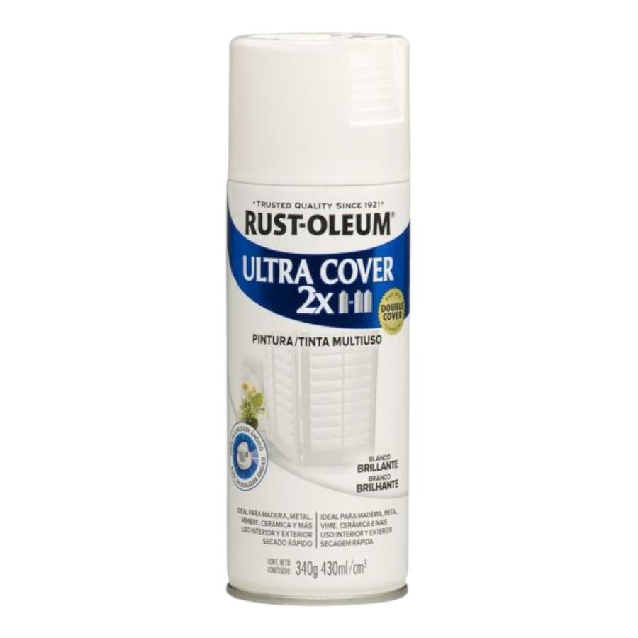 Pintura En Spray Multiusos Blanco Brillante 430ml Rust-Oleum