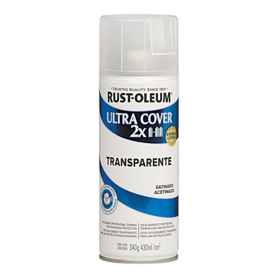 Pintura En Spray Transparente Satinado 430ml Rust-Oleum