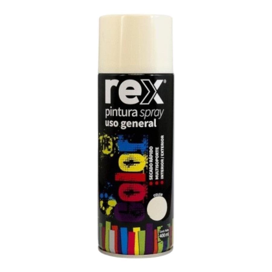 Pintura En Spray Uso General Blanco Brillante 400 ml Rex