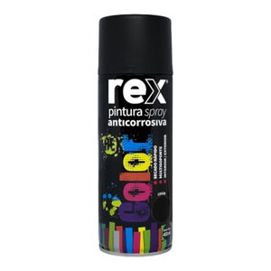 Pintura En Spray Anticorrosivo Negro 400 ml  Rex