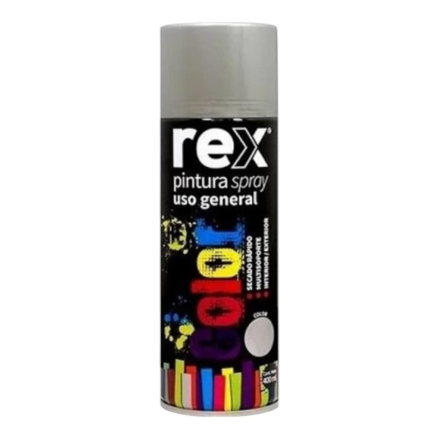 Pintura En Spray Uso General Aluminio 400 ml Rex