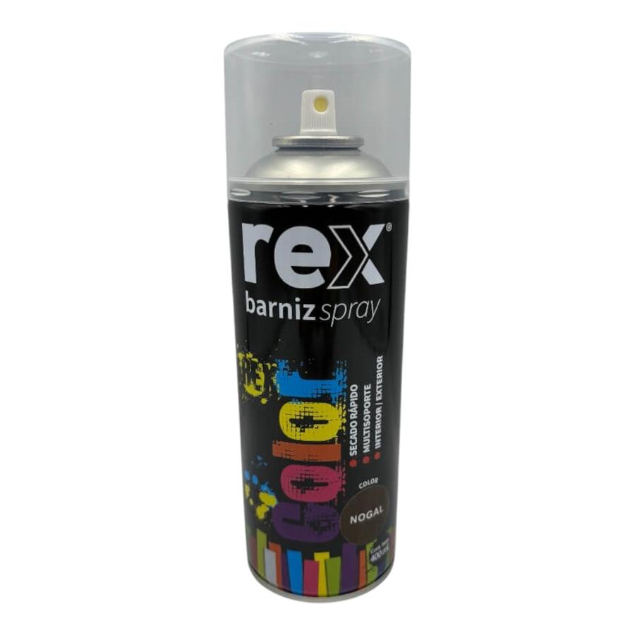 Barniz En Spray Nogal 400 ml Rex