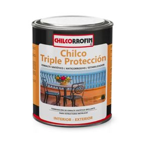 Anticorrosivo Triple Protección Chilco 1/4 Galón Negro