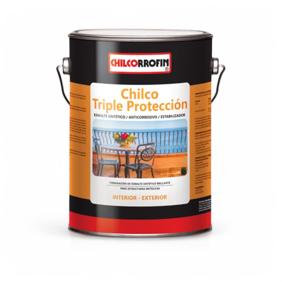 Anticorrosivo Triple Protección Chilco 1 Galón Negro