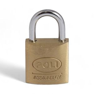 Candado Estandar Poli P120 20 Mm Bronce Macizo