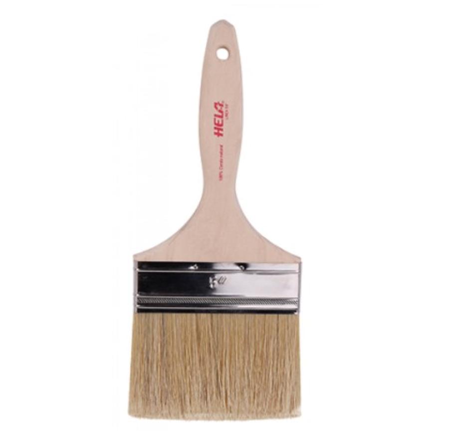 Brocha Estampa 5"" Cerda Natural Mango Madera