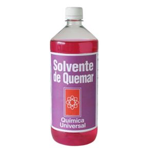 Solvente Quemar Botella 1 Lt