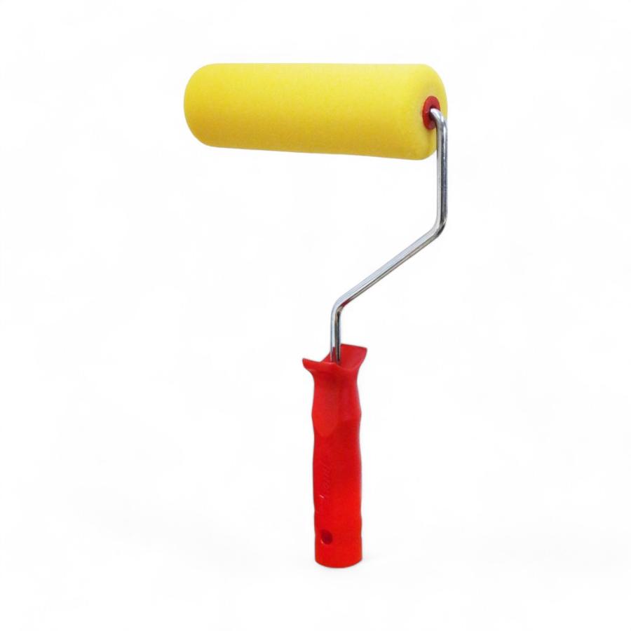 Rodillo De Espuma Poliéster Lizcal 15 Cm 6"" Rojo