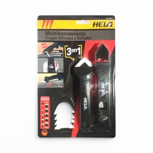 MultiHerramienta 3 En 1 Hela Fragüe Silicona Y Sellador