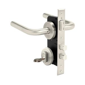 Cerradura de Acero Inoxidable Plateada 1080960L+IB Scanavini