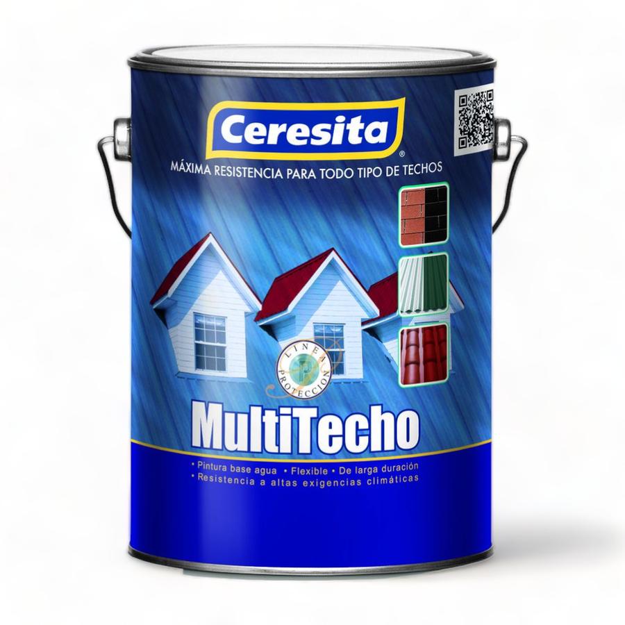 Pintura Multitecho Negro Galón