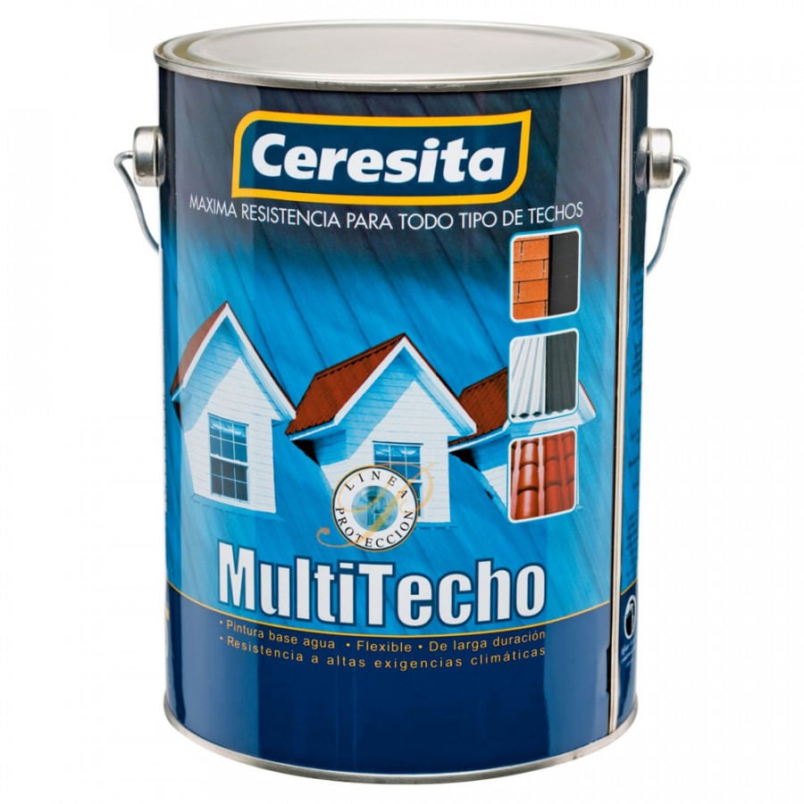 Pintura Ceresita Multitecho Azul Colonial