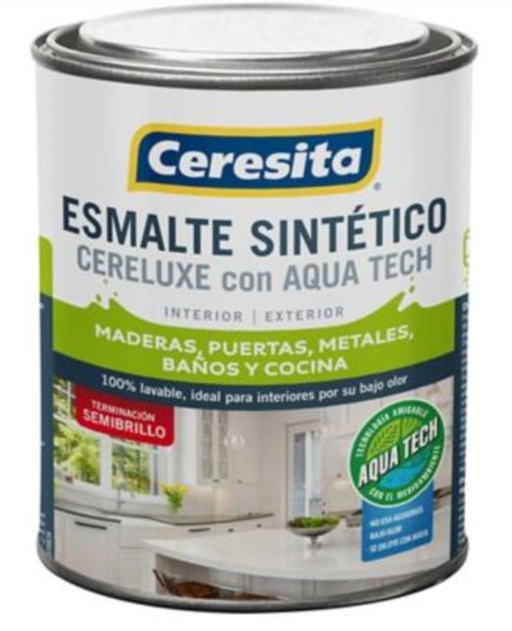 Esmalte Sintético Cereluxe Ultra Amarillo Rey 1/4 Gl