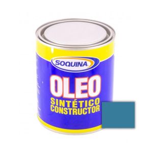 Óleo Sintético Constructor Azul Mediano 1/4 Gl