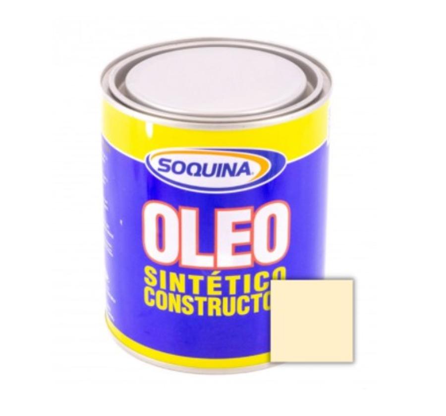 Óleo Sintético Constructor Crema 1/4 Gl