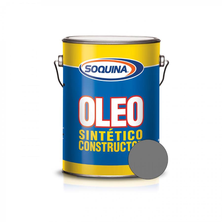 Óleo Sintético Constructor Gris Perla 1/4 Gl