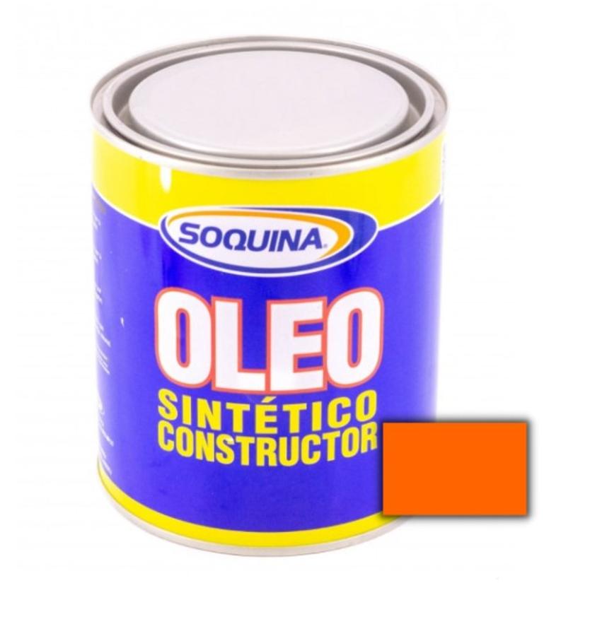 Óleo Sintético Constructor Naranja 1/4 Gl