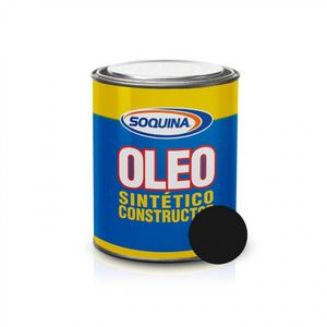 Óleo Sintético Constructor Negro 1/4 Gl
