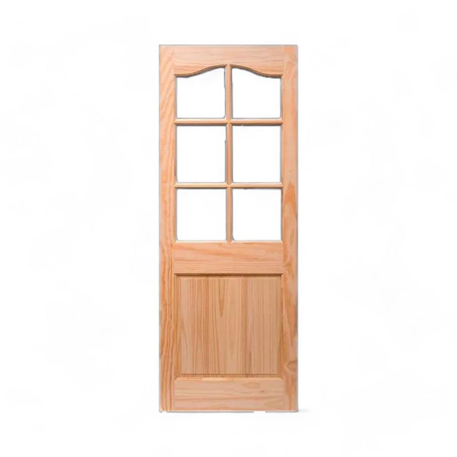 Puerta Colico Pino Radiata 1/2 Cuerpo 75x200 Cm