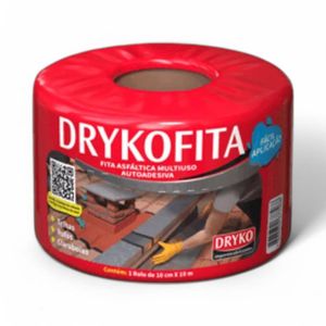 Cinta Asfáltica Adhesiva Multiuso Drykofita 10x100 Cm