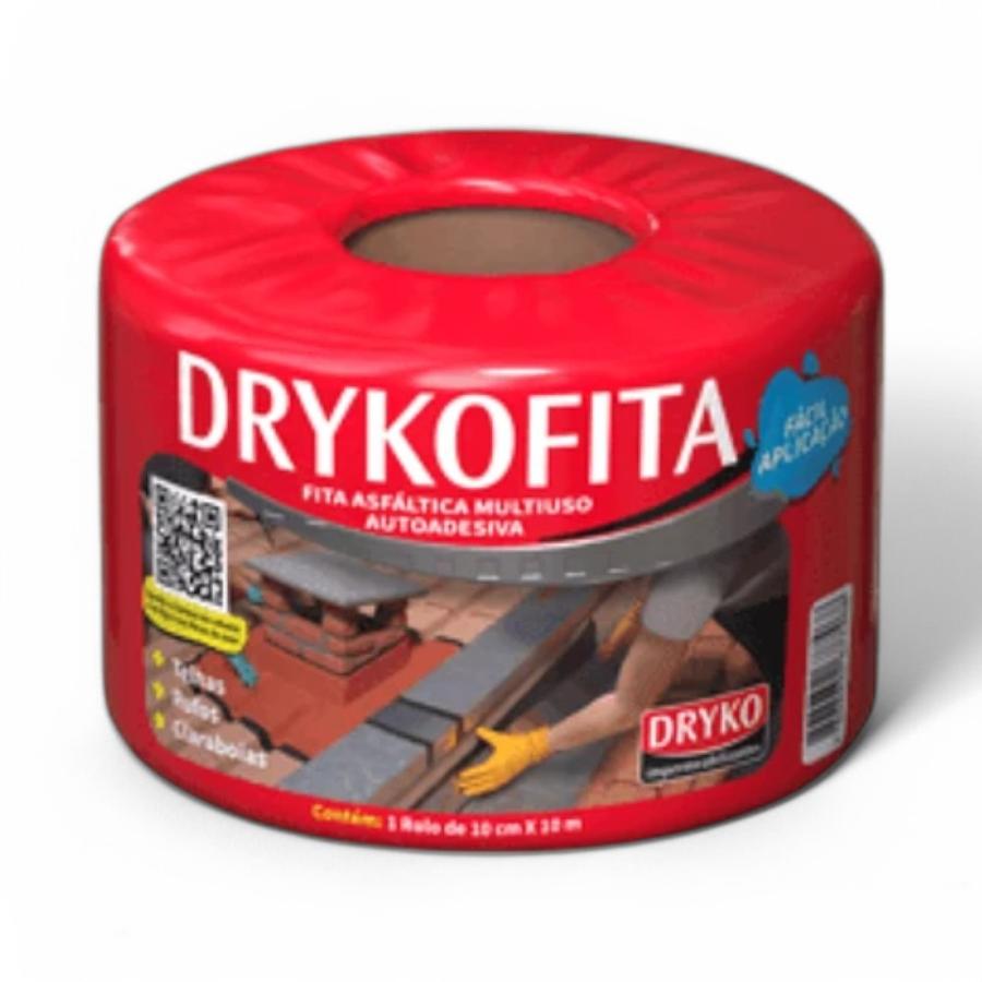 Cinta Asfáltica Adhesiva Multiuso Drykofita 10x100 Cm