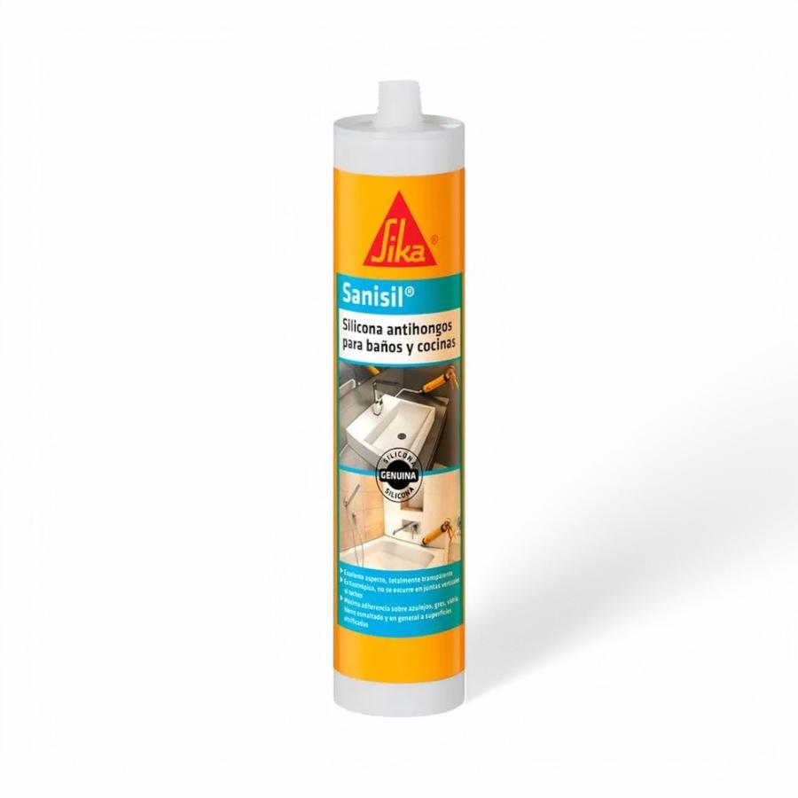 Sellante Sika Sanasil 280 Ml Blanco
