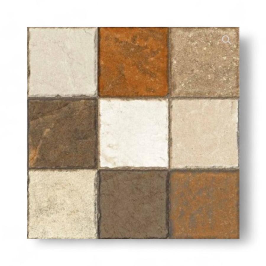 Cerámica Multiuso Exterior Positano 51x51 Cm Beige/Café