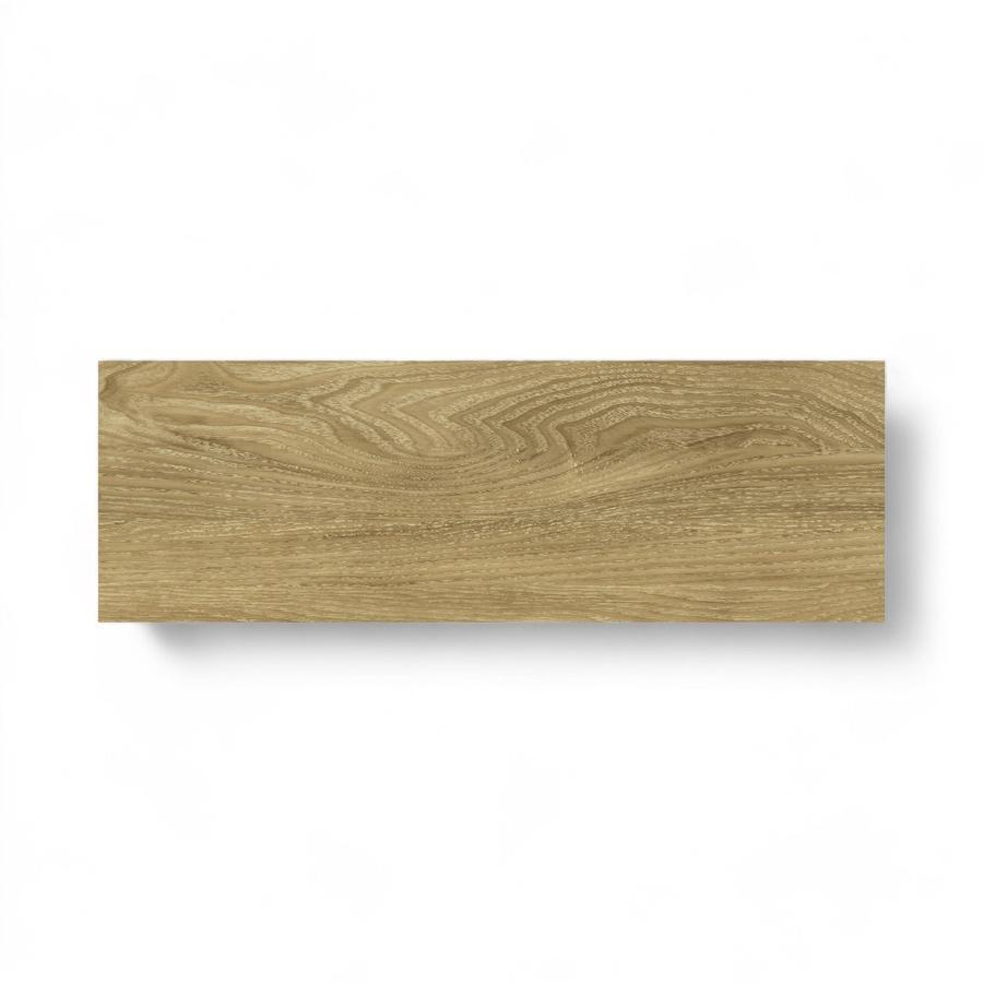 Cerámica Toronto Iroko Brillo 20x60 Cm Café