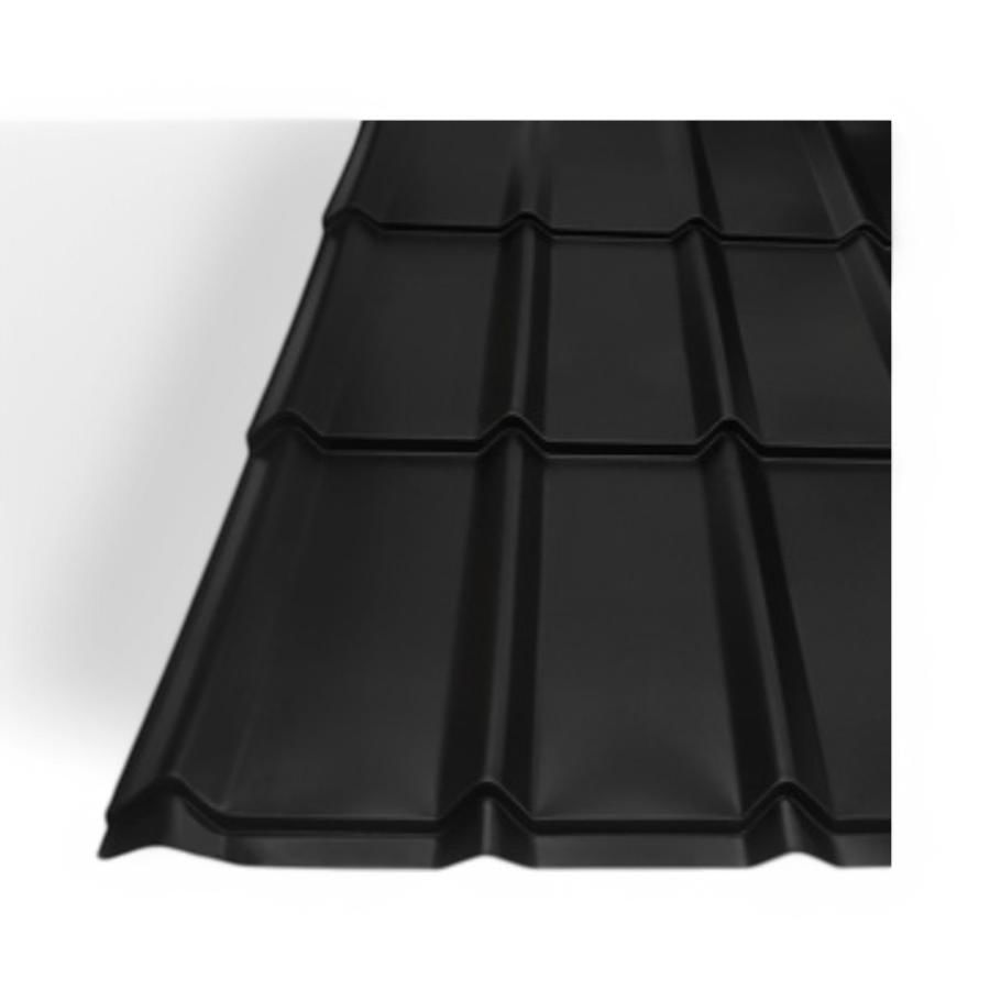 Teja Continua Aysen Prepintada 0.4x1157x3775 Mm Negro