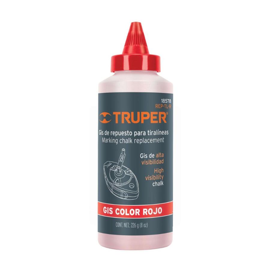 Repuesto Para Tiralineas 8 oz"" Truper Rojo
