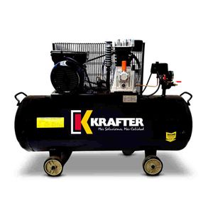 Compresor Krafter 3hp 100lts. 220v
