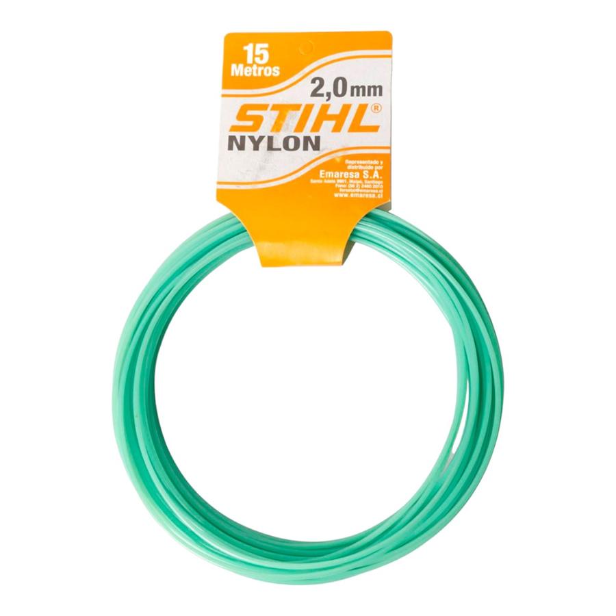 Rollo Nylon Para Desbrozadora Stihl 2,0 Mm 15 Mts