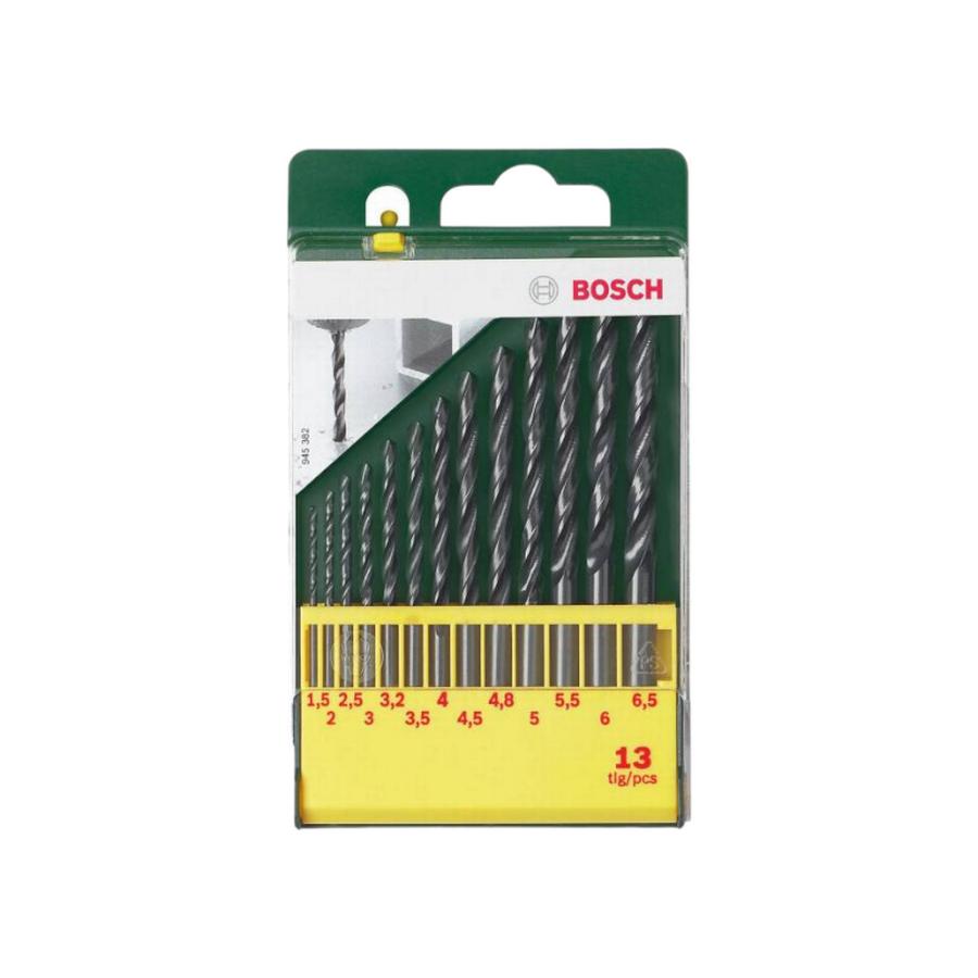 Set 13 Unidades Brocas De Metal Bosch Hss-R