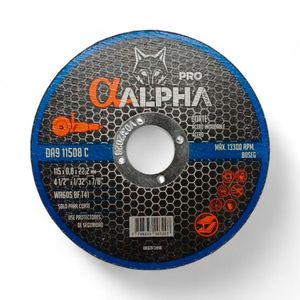 Disco De Corte Alpha Pro 4 1/2" 0.8 Mm Extra Fino