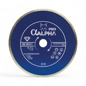 Disco Diamantado Continuo Alpha Pro 7"