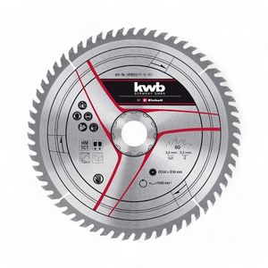 Disco De Corte Madera KWB 250x30 Mm 60 Dientes
