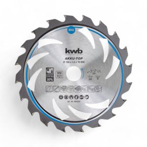 Disco De Sierra Circular KWB 165 Mm 24 Dientes