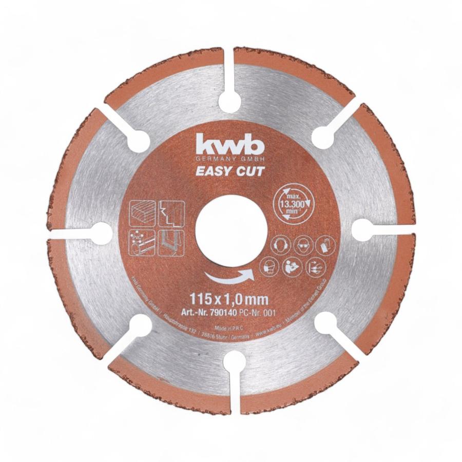 Disco De Corte Amoladora KWB Easy-Cut 115 Mm
