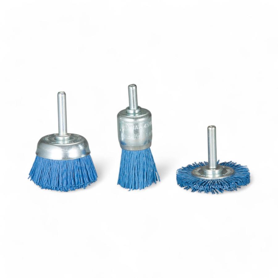 Set 3 Gratas Nylon Para Taladro Makita Grano 240