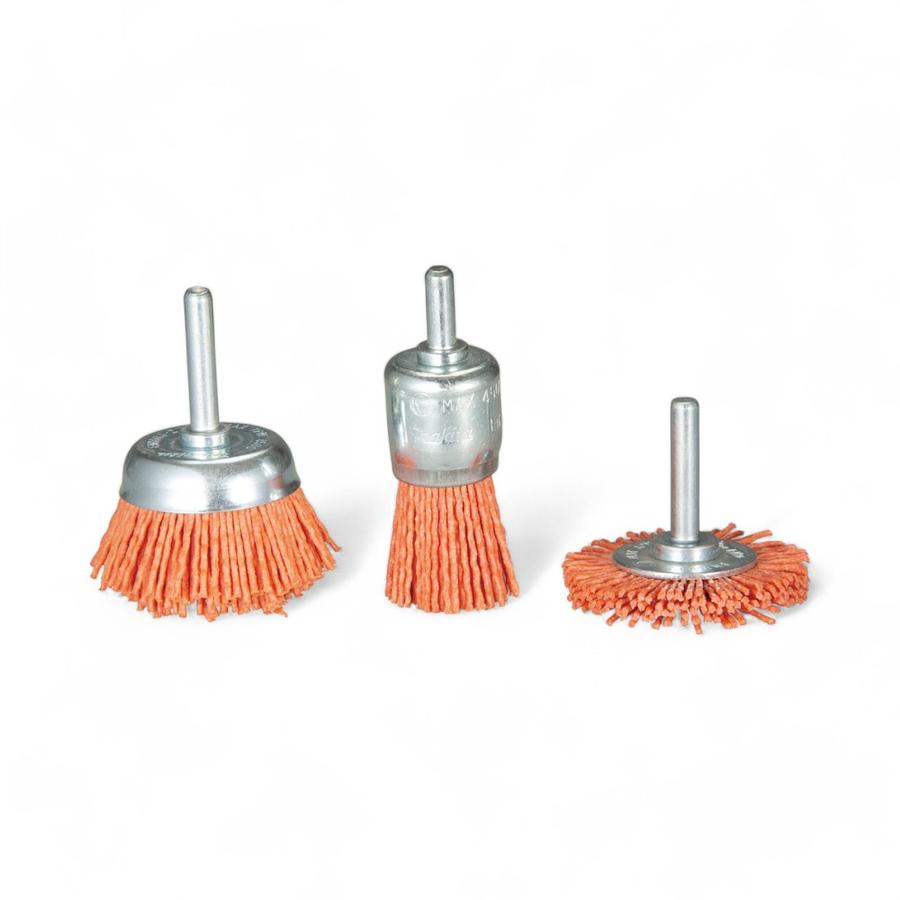 Set 3 Gratas Nylon Para Taladro Makita Grano 80